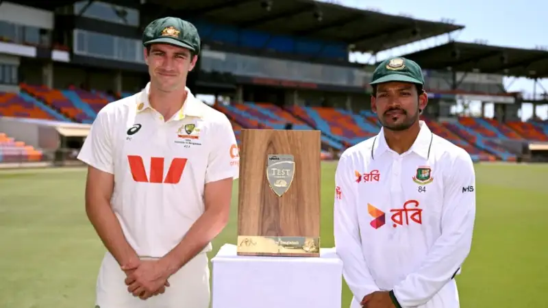 Ban vs aus 2nd test match